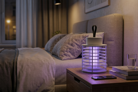 ByeBugs - Elektryczna lampa na komary USB z akumulatorem