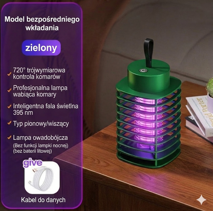 ByeBugs - Elektryczna lampa na komary USB z akumulatorem