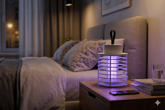 ByeBugs - Elektryczna lampa na komary USB z akumulatorem