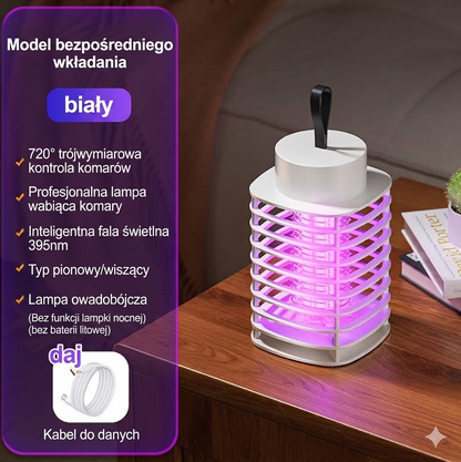 ByeBugs - Elektryczna lampa na komary USB z akumulatorem